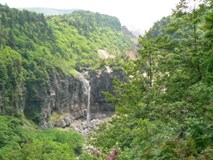 夏の白糸の滝