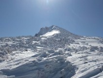 冬の磐梯山（１）
