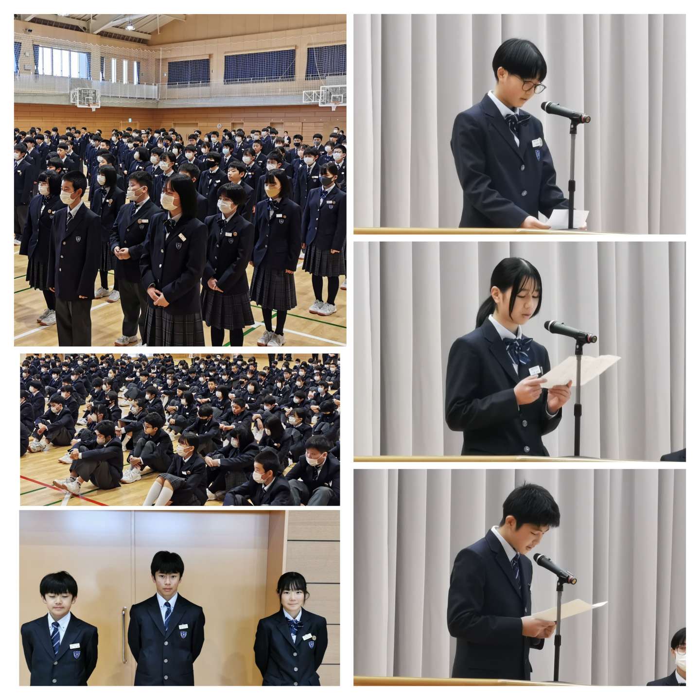 始業式 始業式｜猪苗代中学校ホームページ
