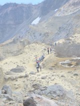 磐梯山登山道