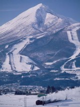 ＳＬと磐梯山