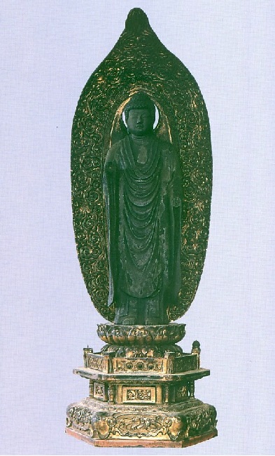 安穏寺銅造阿弥陀如来立像 安穏寺銅造阿弥陀如来立像