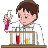 検査をする人のイラストイメージ