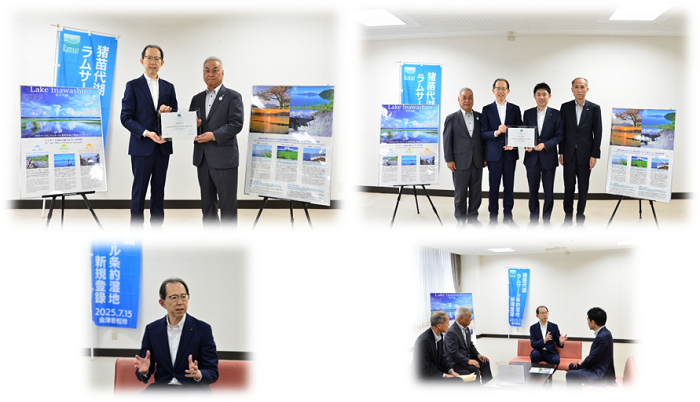 福島県知事との写真