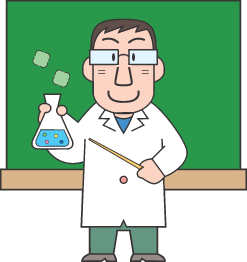 先生のイラスト