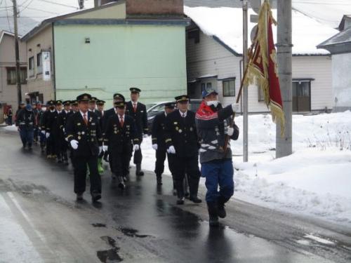 行進の様子の画像