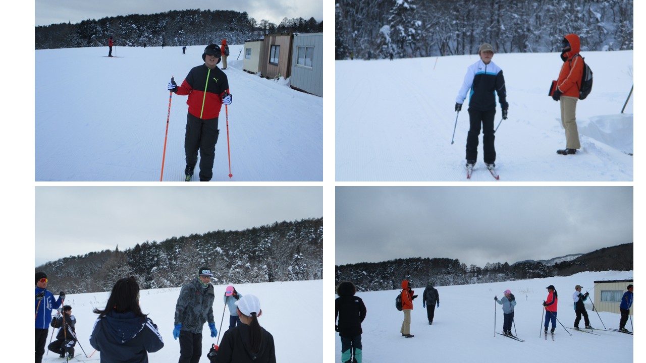 野口スキー大会クロカン競技の写真