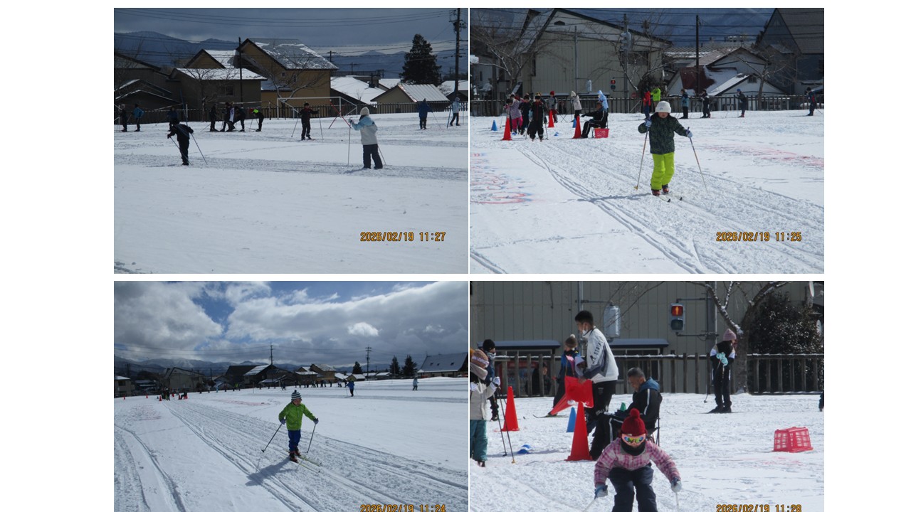 クロカン記録会の様子
