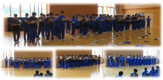 5月27日 3学年合唱