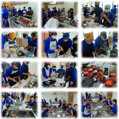 こづゆづくりの様子