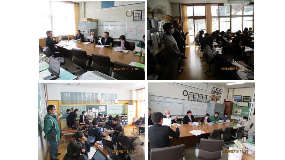 学校評議員会の様子